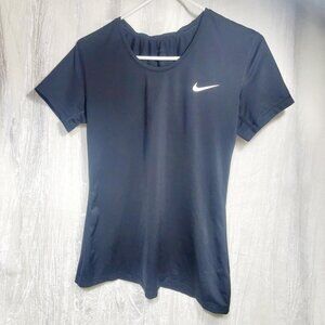 Nike Black Dri Fit Women's Compression Shirt 368545 Size LARGE L
